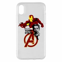 Чехол для iPhone X/Xs Iron Man-Tony Stark - PrintSalon