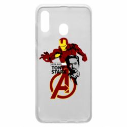 Чехол для Samsung A20 Iron Man-Tony Stark - PrintSalon