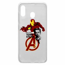 Чехол для Samsung A30 Iron Man-Tony Stark - PrintSalon