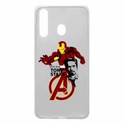 Чехол для Samsung A60 Iron Man-Tony Stark - PrintSalon