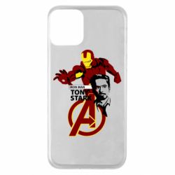 Чехол для iPhone 11 Iron Man-Tony Stark