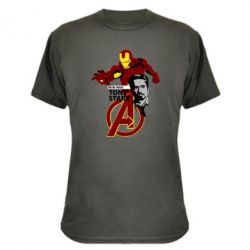 Камуфляжная футболка Iron Man-Tony Stark - PrintSalon