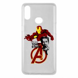 Чехол для Samsung A10s Iron Man-Tony Stark - PrintSalon