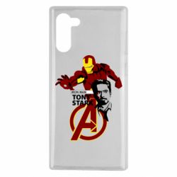 Чехол для Samsung Note 10 Iron Man-Tony Stark - PrintSalon