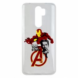 Чехол для Xiaomi Redmi Note 8 Pro Iron Man-Tony Stark - PrintSalon