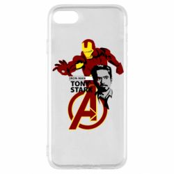 Чехол для iPhone SE 2020 Iron Man-Tony Stark - PrintSalon