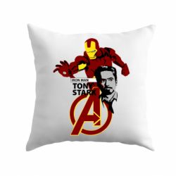 Подушка Iron Man-Tony Stark - PrintSalon