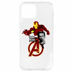 Чехол для iPhone 12 Iron Man-Tony Stark