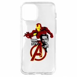 Чехол для iPhone 12 mini Iron Man-Tony Stark - PrintSalon