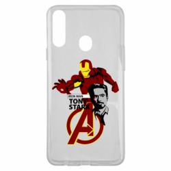 Чехол для Samsung A20s Iron Man-Tony Stark - PrintSalon