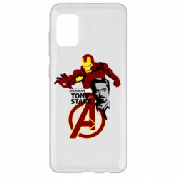 Чехол для Samsung A31 Iron Man-Tony Stark - PrintSalon