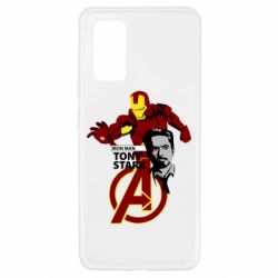 Чехол для Samsung A32 4G Iron Man-Tony Stark
