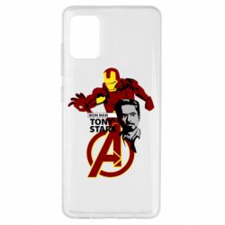 Чехол для Samsung A51 Iron Man-Tony Stark - PrintSalon