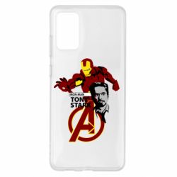 Чехол для Samsung S20+ Iron Man-Tony Stark - PrintSalon