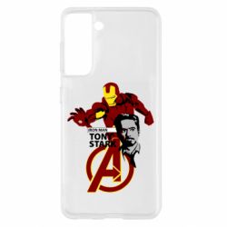 Чехол для Samsung S21 Iron Man-Tony Stark