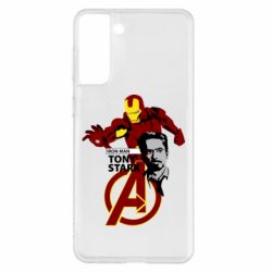 Чехол для Samsung S21+ Iron Man-Tony Stark - PrintSalon