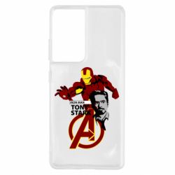 Чехол для Samsung S21 Ultra Iron Man-Tony Stark - PrintSalon