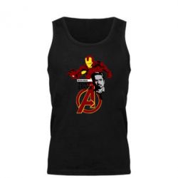 Мужская майка Iron Man-Tony Stark - PrintSalon