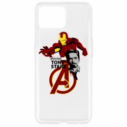 Чехол для Oppo Reno 4 Lite Iron Man-Tony Stark - PrintSalon