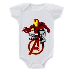 Детский бодик Iron Man-Tony Stark - PrintSalon