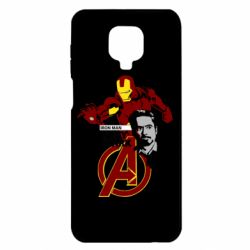 Чехол для Xiaomi Redmi Note 9S/9Pro/9Pro Max Iron Man-Tony Stark - PrintSalon
