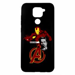 Чехол для Xiaomi Redmi Note 9/Redmi 10X Iron Man-Tony Stark - PrintSalon