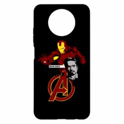 Чехол для Xiaomi Redmi Note 9 5G/Redmi Note 9T Iron Man-Tony Stark