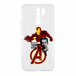 Чехол для Xiaomi Redmi 9 Iron Man-Tony Stark - PrintSalon