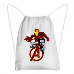 Рюкзак-мешок Iron Man-Tony Stark - PrintSalon