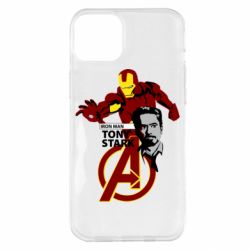 Чехол для iPhone 14 Plus Iron Man-Tony Stark - PrintSalon