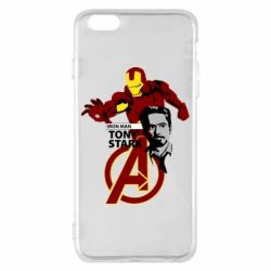 Чохол для iPhone 6 Plus/6S Plus Iron Man-Tony Stark