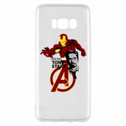 Чехол для Samsung S8 Iron Man-Tony Stark - PrintSalon