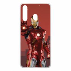 Чехол для Samsung A60 Ironman and сity - PrintSalon