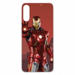 Чехол для Samsung A70 Ironman and сity - PrintSalon