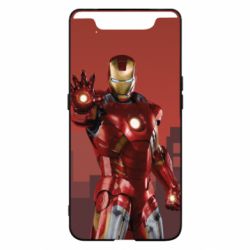 Чехол для Samsung A80 Ironman and сity - PrintSalon