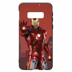 Чехол для Samsung S10e Ironman and сity - PrintSalon