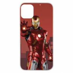 Чехол для iPhone 11 Pro Ironman and сity - PrintSalon