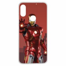 Чехол для Xiaomi Redmi Note 7 Ironman and сity - PrintSalon
