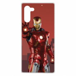 Чехол для Samsung Note 10 Ironman and сity - PrintSalon