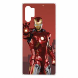 Чехол для Samsung Note 10 Plus Ironman and сity - PrintSalon