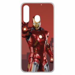 Чехол для Samsung M40 Ironman and сity - PrintSalon