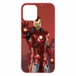 Чехол для iPhone 12 Pro Ironman and сity - PrintSalon