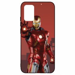 Чехол для Samsung A02s/M02s Ironman and сity - PrintSalon