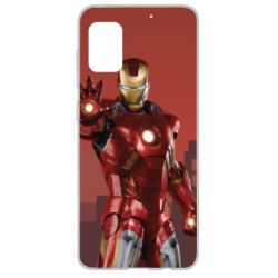 Чехол для Samsung A31 Ironman and сity - PrintSalon