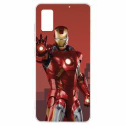 Чехол для Samsung A41 Ironman and сity