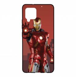 Чехол для Samsung A42 5G Ironman and сity - PrintSalon