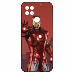 Чехол для Oppo A15s/A15 Ironman and сity - PrintSalon