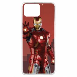 Чехол для Oppo A73 Ironman and сity - PrintSalon