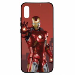 Чехол для Xiaomi Redmi 9a Ironman and сity - PrintSalon