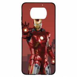 Чехол для Xiaomi Poco X3 Ironman and сity - PrintSalon